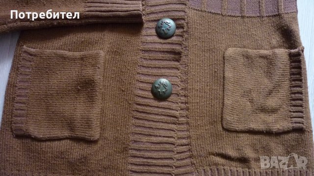 Дамска вълнена жилетка С-М, снимка 4 - Жилетки - 39878152