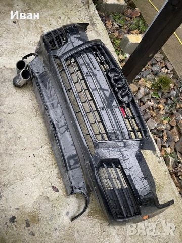 Броня добавка и накрайници Audi A7