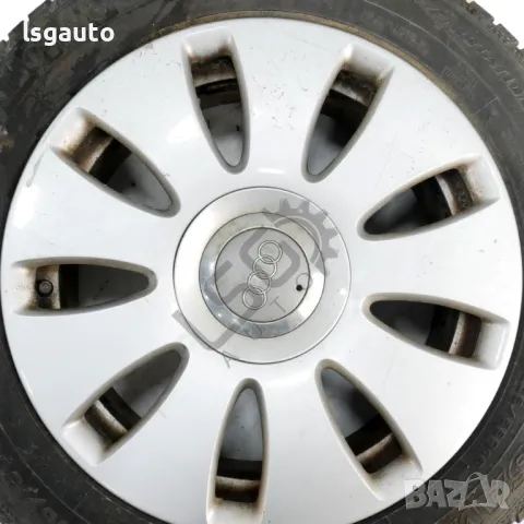 Алуминиеви джанти 5x112 с гуми R16 AUDI A4 (B7) 2004-2008 ID: 142925, снимка 2 - Гуми и джанти - 49060829