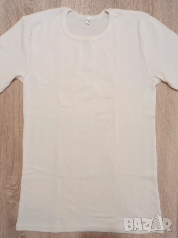 Мериносова вълнена тениска 100% мерино вълна – българско производство за Германия, снимка 2 - Тениски - 52269373