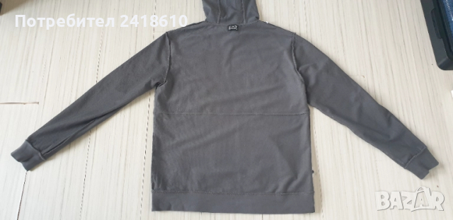 Emporio Armani EA7  Hoodie Mens Size L НОВО! ОРИГИНАЛ! Мъжко Горнище Качулка!, снимка 3 - Спортни дрехи, екипи - 52278211