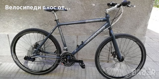 алуминиев велосипед carrera 26 цо 2x8 ск shimano аиро капли две дискови сперачки много запазено , снимка 2 - Велосипеди - 38145911