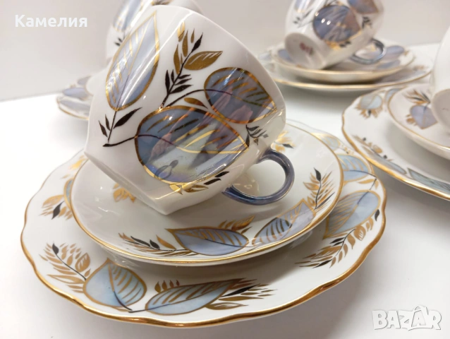 Руски порцелан , снимка 3 - Чаши - 53282005