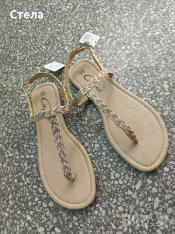 CATWALK летни дамски чехли, нови, с етикет, снимка 2 - Чехли - 43595748