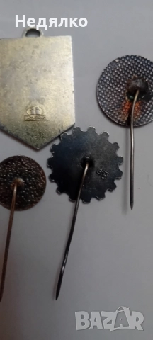 6 броя редки винтидж значки, снимка 11 - Колекции - 52416223