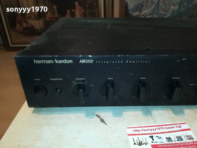 HARMAN/KARDON HK6150 MADE IN JAPAN 1708221245, снимка 7 - Ресийвъри, усилватели, смесителни пултове - 37719233
