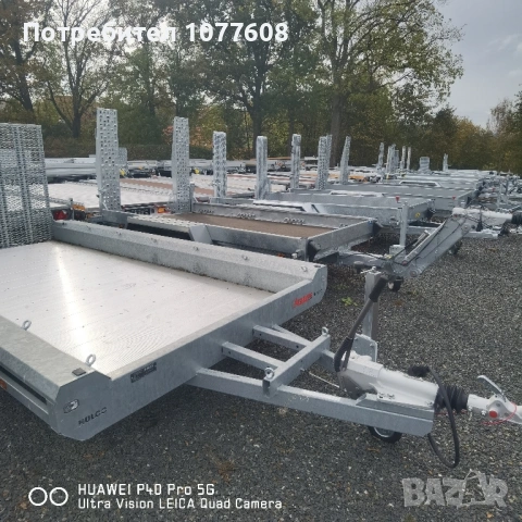 Туристическо ремарке Eduard с общо допустима максимална маса до 750кг , снимка 6 - Ремаркета - 53217020