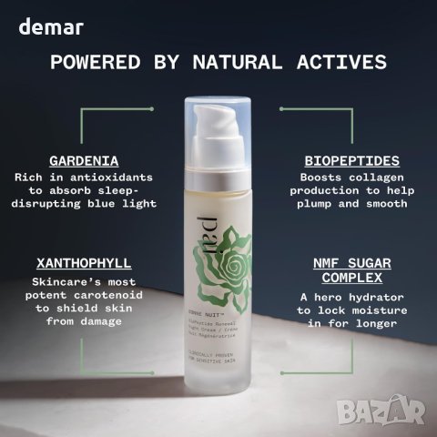Pai BONNE NUIT BioPeptide Renewal нощен крем за лице, 50 мл, снимка 7 - Козметика за лице - 43107245