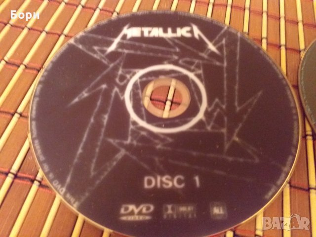 МETALLICA оригинални дискове от Германия, снимка 2 - DVD дискове - 27454219