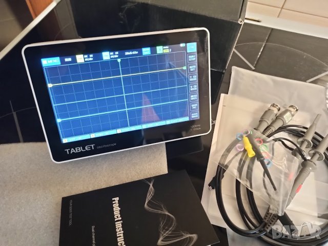 Осцилоскоп двуканален 100MHz, 1GSs честота, таблет, снимка 3 - Други инструменти - 35288475