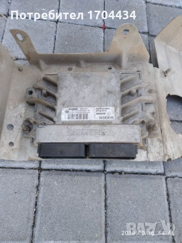 Дачия Dacia.Компютър СИМЕНС - SIEMENS от Соленца 1.4 бензин.Номер:8200323863 / 8200298162, снимка 2 - Части - 26781536