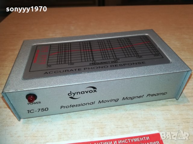 dynavox preamplifier внос swiss 2803211940, снимка 1 - Ресийвъри, усилватели, смесителни пултове - 32336881
