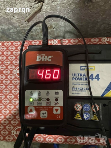 Почти чисто нов акумулатор Cartechnic 44 амп/ч 440 А с гаранция, снимка 2 - Части - 51715046