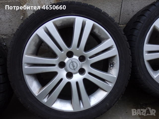 17 цолови алуминиеви джанти за Opel с датчици., снимка 3 - Гуми и джанти - 52628211