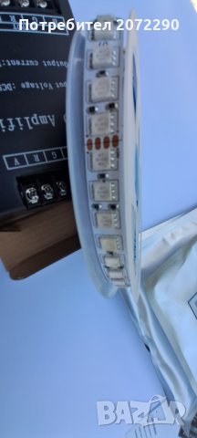 RGB Led лента . РГБ лента 24 волта ,Всички цветове ,140 диода на 1 м, снимка 8 - Други - 43446049