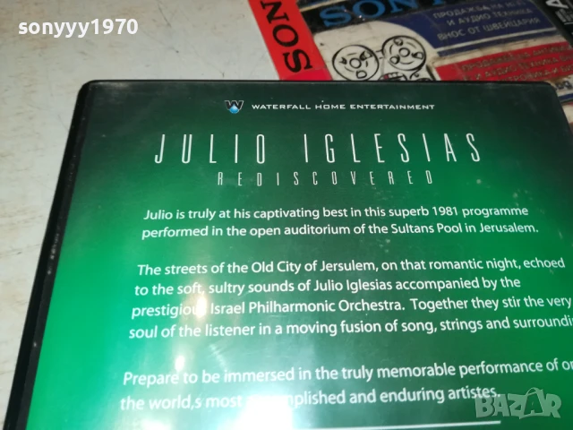JULIO IGLESIAS DVD 2707251221, снимка 16 - DVD дискове - 51156177