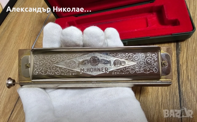 Винтидж хармоника Hohner , снимка 5 - Духови инструменти - 52036895
