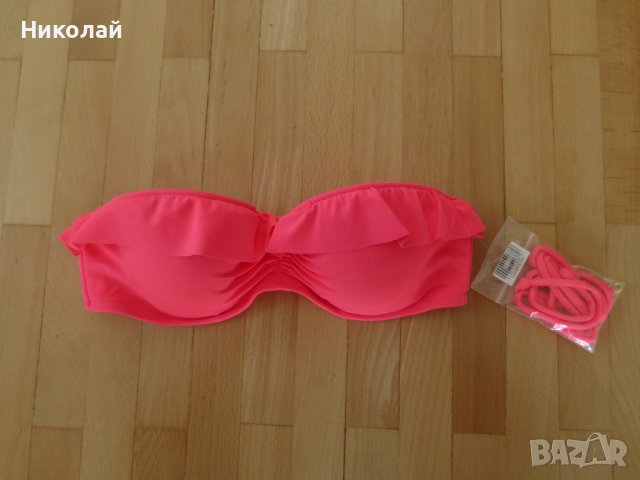 VICTORIA SECRET CANDY STRIPE RUFFLE Bikini бански