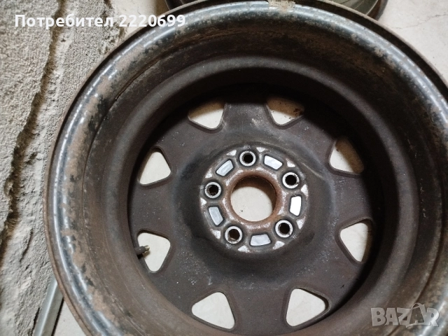 Оригинални железни джанти за хонда CR-V и Accord 15", 5 x 114.3 mm, 6JJ x 15, 64.1mm, ET-50., снимка 10 - Гуми и джанти - 51713918