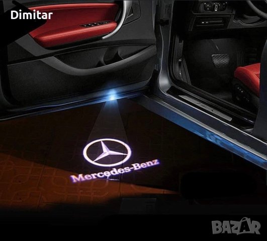 LED Лого проектор за врата Mercedes, снимка 3 - Аксесоари и консумативи - 43850451
