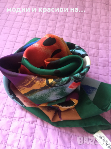 Дамски копринен шал Codello, снимка 6 - Шалове - 52198663