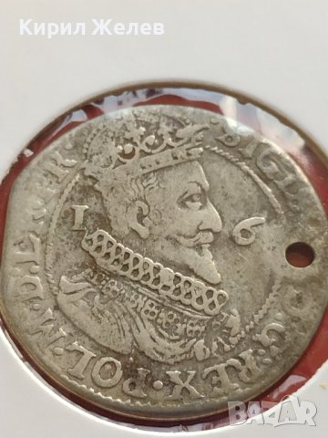 Сребърна монета Орт 1624г. Сигизмунд трети Данциг за КОЛЕКЦИОНЕРИ 13715, снимка 2 - Нумизматика и бонистика - 42987175