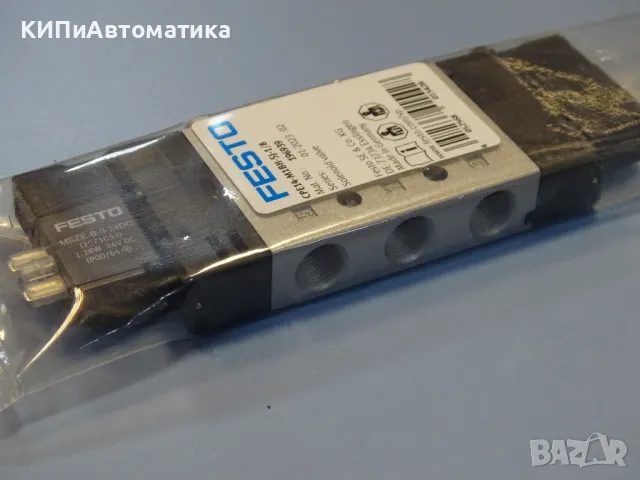 разпределител пневматичен Festo CPE14-M1BH-5J-1/8 Solenoid Valve 24VDC, снимка 5 - Резервни части за машини - 47672542