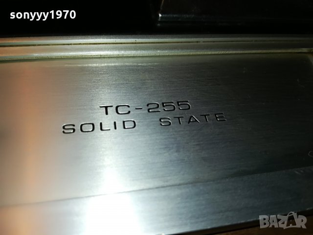SONY TC-255 TAPECORDER-MADE IN JAPAN-РЕТРО РОЛКА, снимка 10 - Ресийвъри, усилватели, смесителни пултове - 28905828