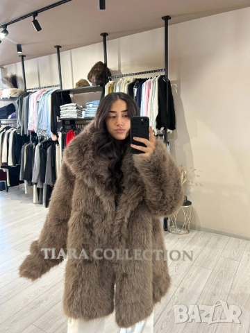 пухено палто , снимка 17 - Палта, манта - 52106986