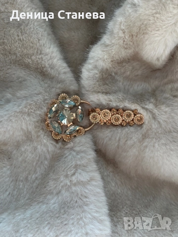 Дамско палто - пух, снимка 4 - Палта, манта - 52416543