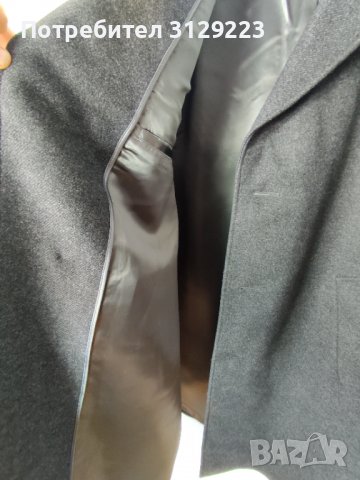 Vintage wool coat EU 52, снимка 9 - Палта - 38813318