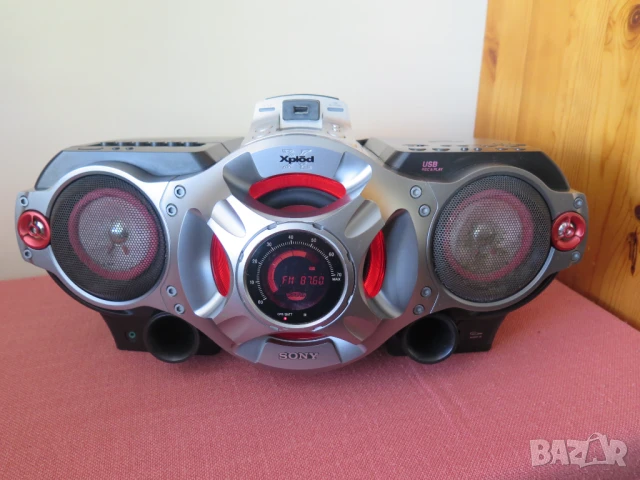 Sony CFD-RG880CP "Xplod" ,USB, радиокасетофон, снимка 5 - Радиокасетофони, транзистори - 50529488