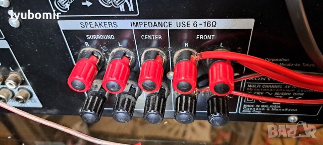 Sony STR-DH550 HDMI 5.2 AV-Receiver, снимка 14 - Ресийвъри, усилватели, смесителни пултове - 43594478