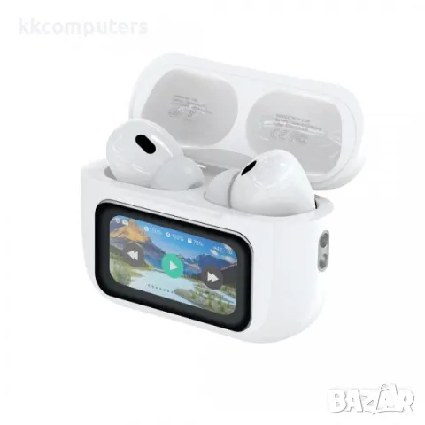 Bluetooth Handsfree Wireless XO-X36 / Smart screen + ANC /Бял/ Баркод : 2403637, снимка 3 - Безжични слушалки - 47709413