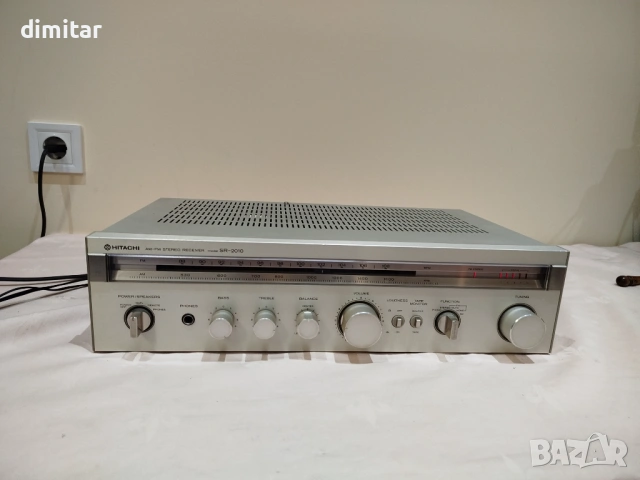 Ресийвър стерео HITACHI 2010 AM/FM -JAPAN - 125W, снимка 6 - Ресийвъри, усилватели, смесителни пултове - 53162663
