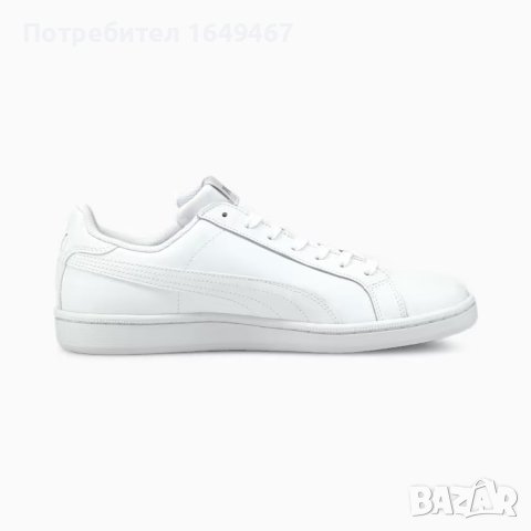 Puma Smash Leather white 44, снимка 3 - Маратонки - 42948793