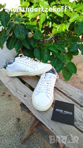 Спортни кожени обувки кецове Antony Morato, снимка 2 - Спортни обувки - 37310260