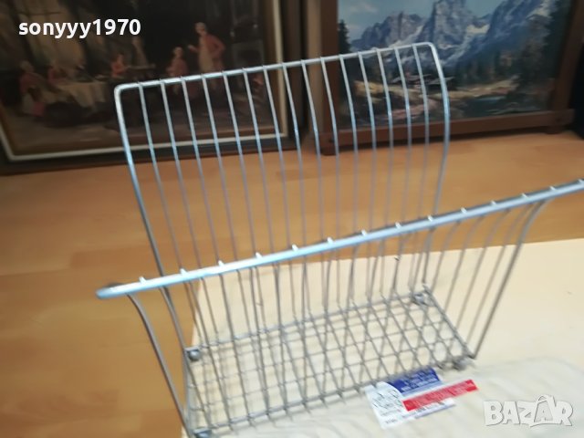 МЕТАЛНА ПОСТАВКА ЗА СПИСАНИЯ 2005231831, снимка 3 - Колекции - 40769397