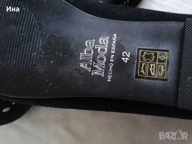 Немски ест. велур, снимка 3 - Сандали - 32814100