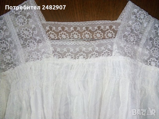 Дълга риза - част от национална носия, снимка 4 - Антикварни и старинни предмети - 39556713