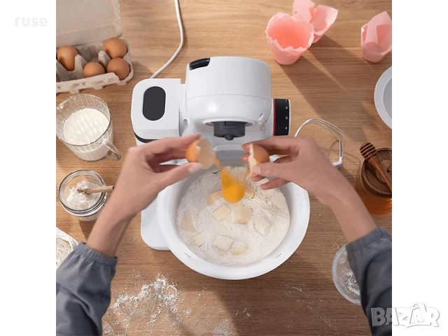НОВИ! Планетарен миксер кухненски робот Bosch MUMS2AW00 700W, снимка 4 - Кухненски роботи - 50734962