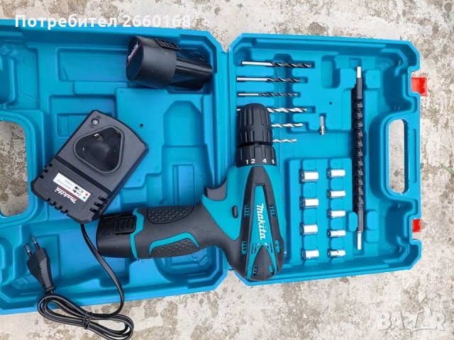 Винтоверт Makita 18V с Ударна Функция! Гаранция 24 Месеца !, снимка 2 - Винтоверти - 33489546