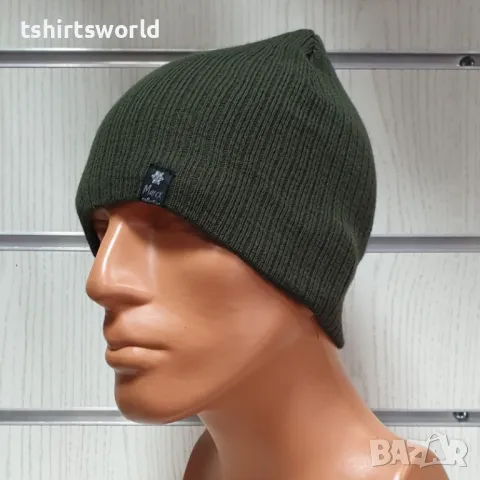 Нова зимна шапка MAREX в цвят каки