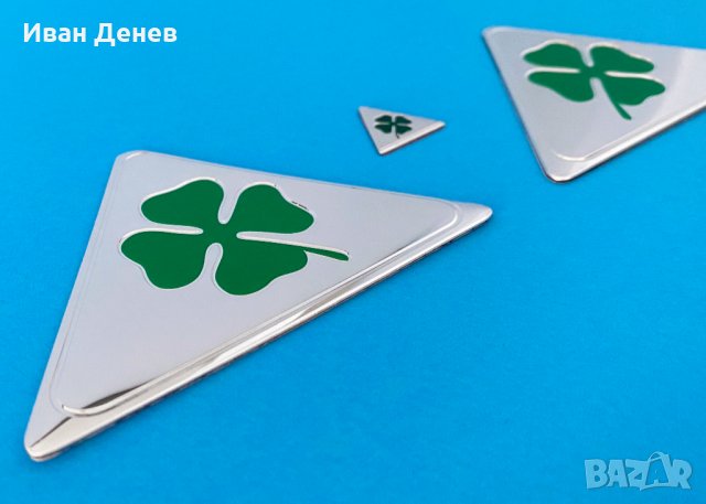 Alfa romeo детелинка емблеми / капачки за джанти Алфа ромео, снимка 3 - Аксесоари и консумативи - 34711636