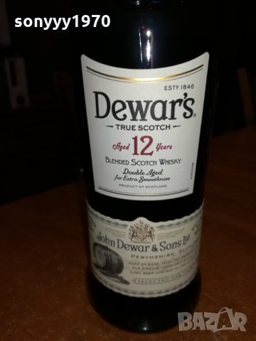 празно шише dewars 12years 2901221719, снимка 2 - Колекции - 35602170