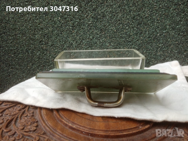 Антикварна стъкленица за стерилни материали. Ретро медицинско стъклено изделие., снимка 7 - Антикварни и старинни предмети - 52507413