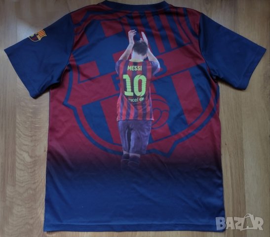 Barcelona / MESSI - футболна юбилейна фен тениска Барселона , снимка 1
