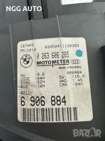 Табло Километраж MOTOMETER за BMW 3 E46 1998-2005, 0 263 606 265, 6 906 884, 0263606265, 6906884, снимка 3 - Части - 47917646