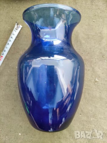 Продавам синя ваза , снимка 7 - Вази - 36888660