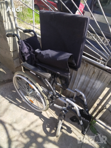 Инвалидна рингова количка за оперирани, възрастни, трудно подвижни хора., снимка 4 - Инвалидни колички - 44895317
